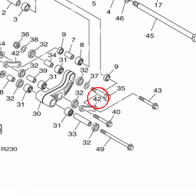 YAMAHA - ARM 1 nr: 1RC2217M0100