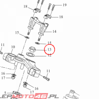 YAMAHA - NUT, SPECIAL nr: 1RC233930000