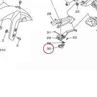 YAMAHA - CAP, ROTOR nr: 1RC2465B0000