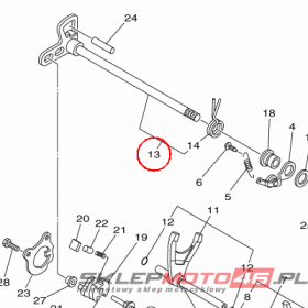 YAMAHA - WALEK ZM. BIEGOW nr: 1S3181010000