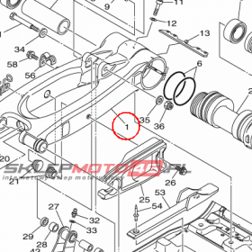 YAMAHA - WAHACZ nr: 1S3221100000