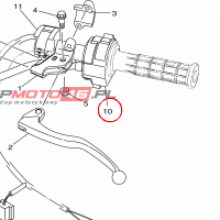 YAMAHA - SWITCH, HANDLE 3 nr: 1S3839731100