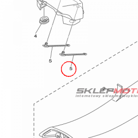 YAMAHA - BAND, SEAT nr: 1SL247340000
