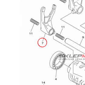 YAMAHA - WODZIK nr: 1SM185120000