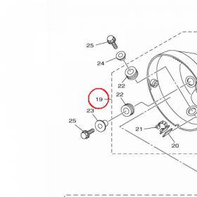 YAMAHA - WKLAD REFL. nr: 1TP843300000