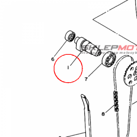 YAMAHA - WALEK ROZRZ. nr: 1UY121700000