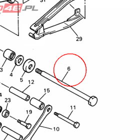 YAMAHA - WALEK nr: 1UY221410100