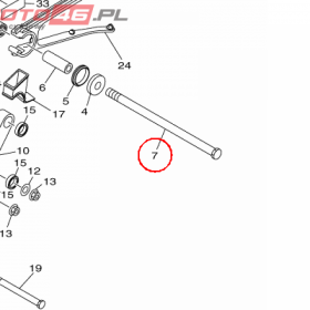 YAMAHA - WALEK nr: 1UY221411000
