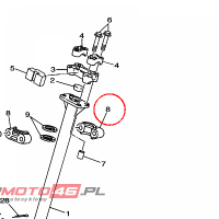 YAMAHA - LOZYSKO SLIZGOWE nr: 1UY238120000