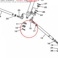 YAMAHA - LACZNIK nr: 1UY238410100