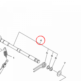 YAMAHA - WALEK ZM. BIEGOW nr: 1WDE81010000