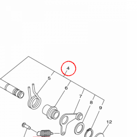 YAMAHA - WALEK ZM. BIEGOW nr: 1WS181010000