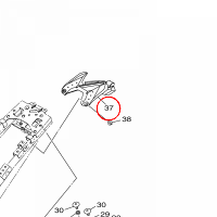 YAMAHA - NAKLADKA BLOTNIKA nr: 1WS2163A0000