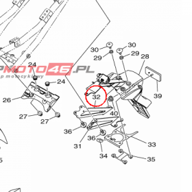 YAMAHA - MOCOWANIE nr: 1WS2164G0000