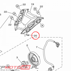 YAMAHA - TRIM nr: 1WS283760000