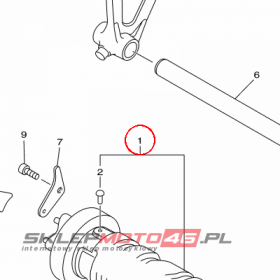 YAMAHA - WALEK KRZYWKOWY nr: 20S185400000