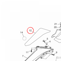 YAMAHA - NAKLEJKI KOMPL. nr: 22BF174L3000