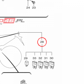 YAMAHA - WIAZKA PRZEW. EL. nr: 22BH25900000