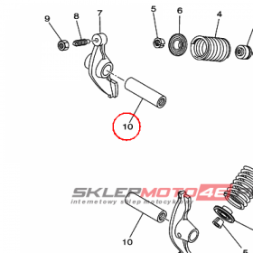 YAMAHA - WALEK nr: 22F121560000