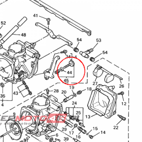 YAMAHA - WASHER, PLUG SCREW nr: 22F141170000