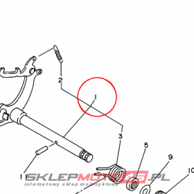 YAMAHA - WALEK ZM. BIEGOW nr: 22F181010300
