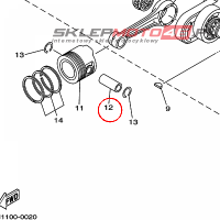 YAMAHA - sworzen toka nr: 22K116330100