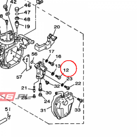 YAMAHA - WKRET nr: 22U145650000