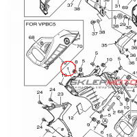 YAMAHA - GUIDE, AIR 1 nr: 23P2137U0000