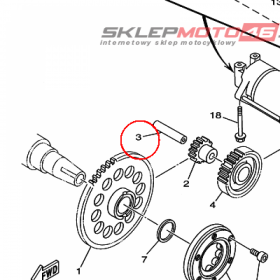 YAMAHA - WALEK nr: 26H155210000