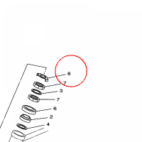 YAMAHA - PODKLADKA SPEC. nr: 26H234180100