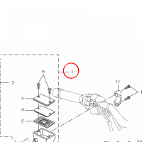 YAMAHA - MASTER CYLINDER SUB ASSY 2 nr: 2B02580A0000