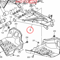 YAMAHA - ARM 1 nr: 2BGF217M0200