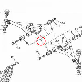YAMAHA - WAHACZ nr: 2BGF35500000