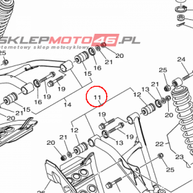 YAMAHA - WACHACZ PRZ. GTS nr: 2BGF35701200