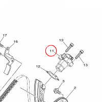 YAMAHA - NAPINACZ LANC. ROZ. nr: 2BS122100100