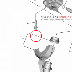 YAMAHA - ZIMMERING nr: 2C0134150000