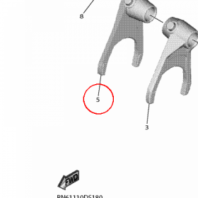YAMAHA - WODZIK nr: 2C0185130000