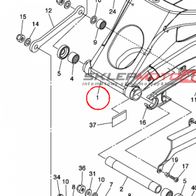 YAMAHA - WAHACZ nr: 2C0221100000