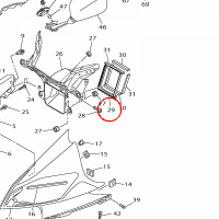 YAMAHA - JOINT nr: 2C0283420100