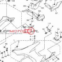 YAMAHA - BRACKET 16 nr: 2CR2833N0000