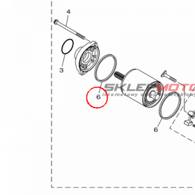 YAMAHA - GASKET nr: 2CR818611000