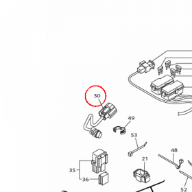YAMAHA - WIRE, SUB LEAD nr: 2CR825090000