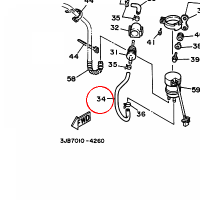 YAMAHA - PIPE 2 nr: 2GV243120000