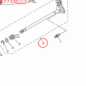 YAMAHA - WALEK ZM. BIEGOW nr: 2HC181010000