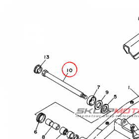 YAMAHA - WALEK nr: 2JN221410000