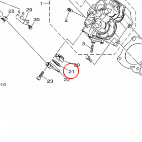 YAMAHA - REED VALVE ASSY nr: 2MBE48900000