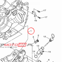 YAMAHA - BLOK SILNIKA nr: 2MBE51000100