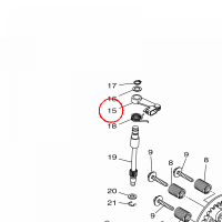 YAMAHA - CIEGNO SPRZEGLA nr: 2MSE63400000