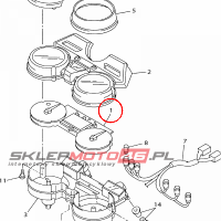 YAMAHA - PREDKOSCIOMIERZ nr: 2PN835700000