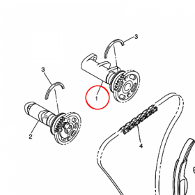 YAMAHA - WALEK ROZRZ. nr: 2S2121700000